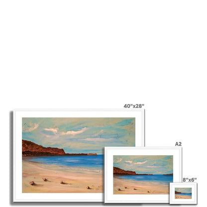 Bosta Beach Lewis Painting | Framed &amp; Mounted Prints From Scotland