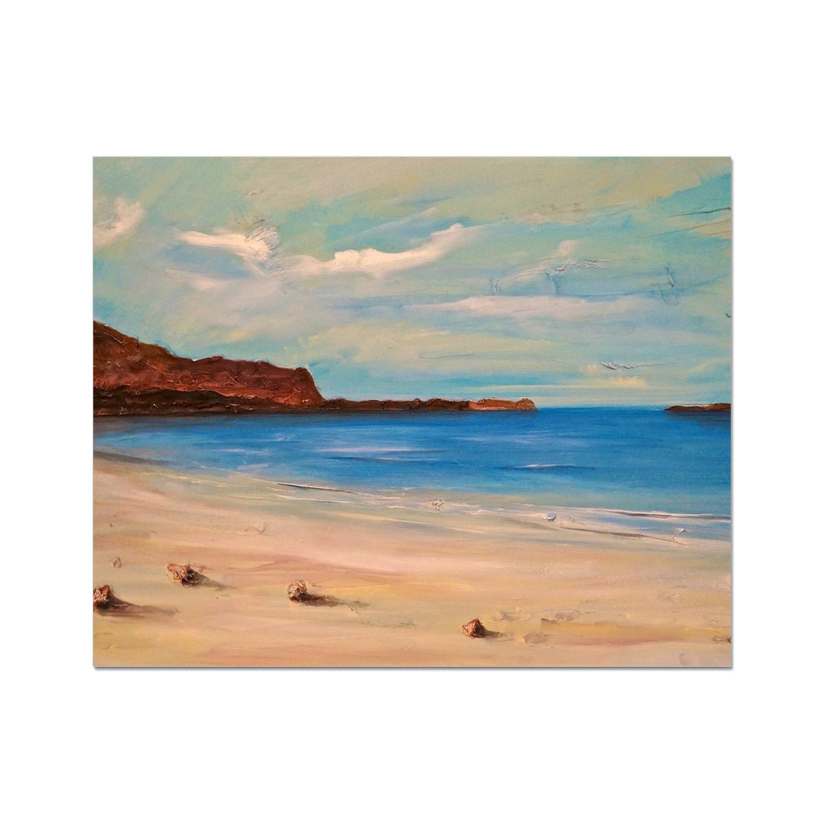 Bosta Beach Lewis Painting | Artist Proof Collector Prints From Scotland