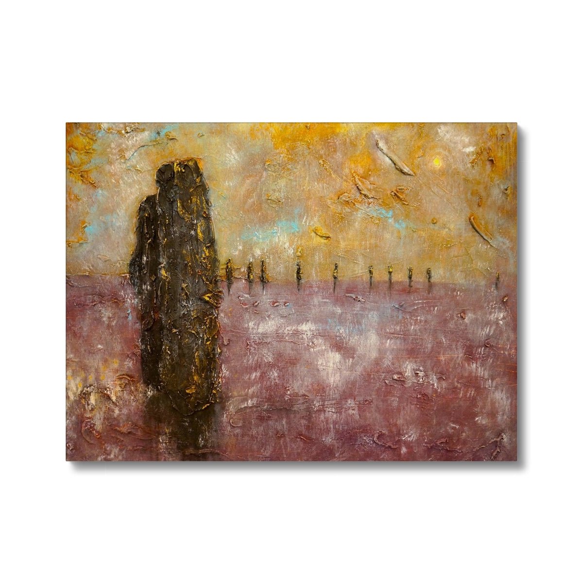 Brodgar Mist Orkney Canvas