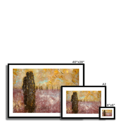 Brodgar Mist Orkney Painting | Framed &amp; Mounted Prints From Scotland