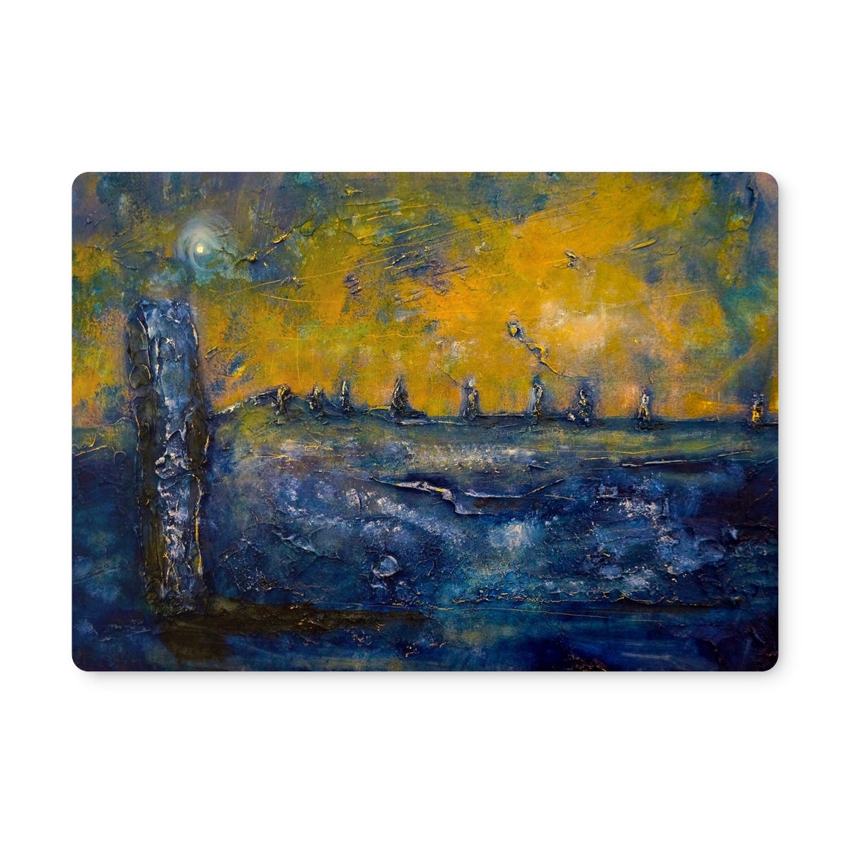 Brodgar Moonlight Orkney | Scottish Art Gifts | Placemat