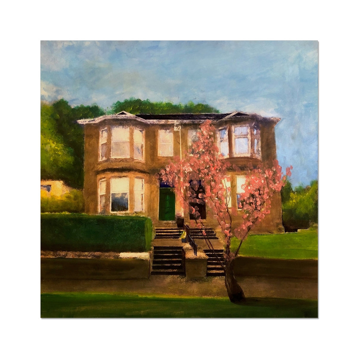 Broomberry Drive Painting | Artist Proof Collector Prints From Scotland