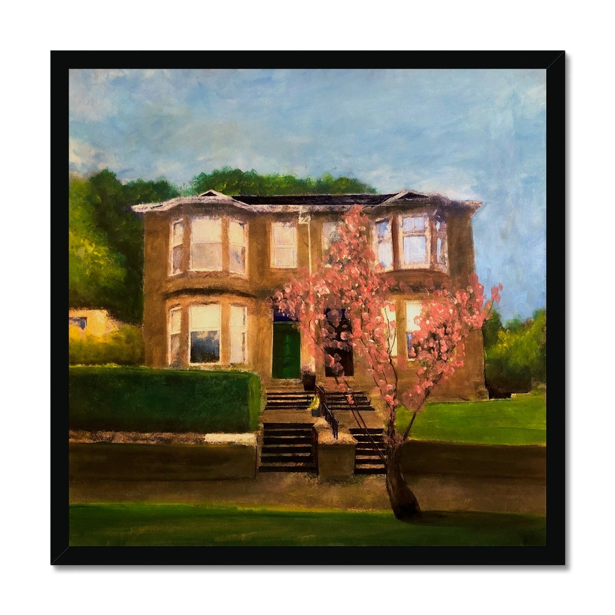 Broomberry Drive Painting | Framed Prints From Scotland