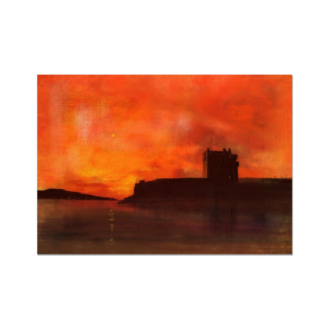 Broughty Castle Sunset Prints