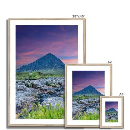 Buachaille Etive Mor Dawn Glencoe Scottish Landscape Photography | Framed &amp; Mounted Prints From Scotland