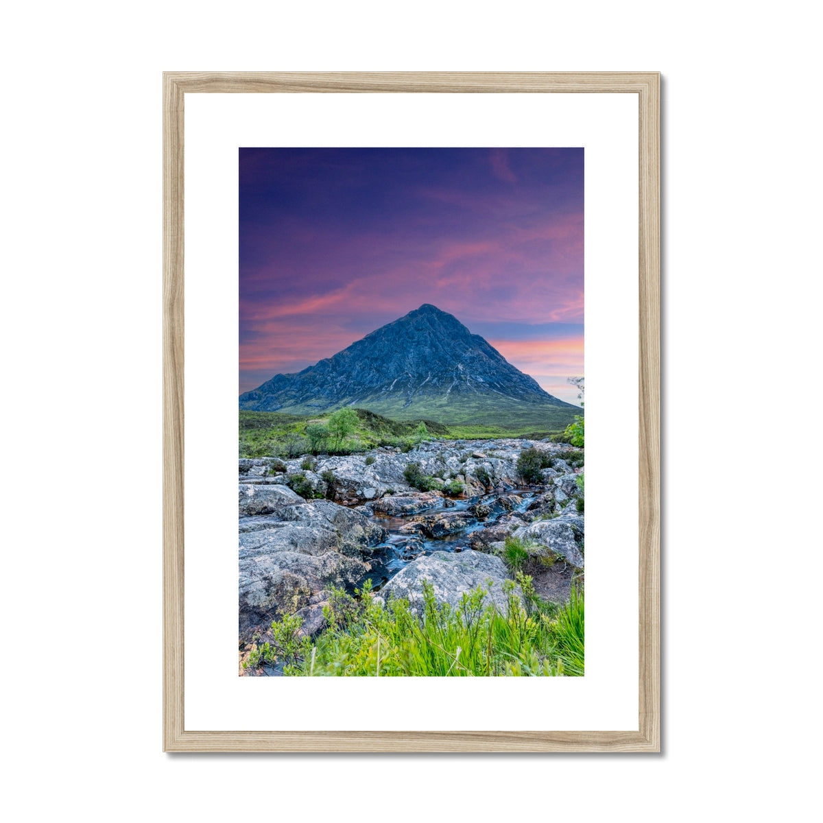 Buachaille Etive Mor Dawn Glencoe Scottish Landscape Photography | Framed & Mounted Prints From Scotland