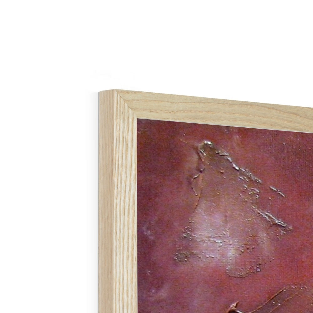 Corniglia Dusk Italy Painting | Framed Prints From Scotland-Framed Prints-World Art Gallery-Paintings, Prints, Homeware, Art Gifts From Scotland By Scottish Artist Kevin Hunter