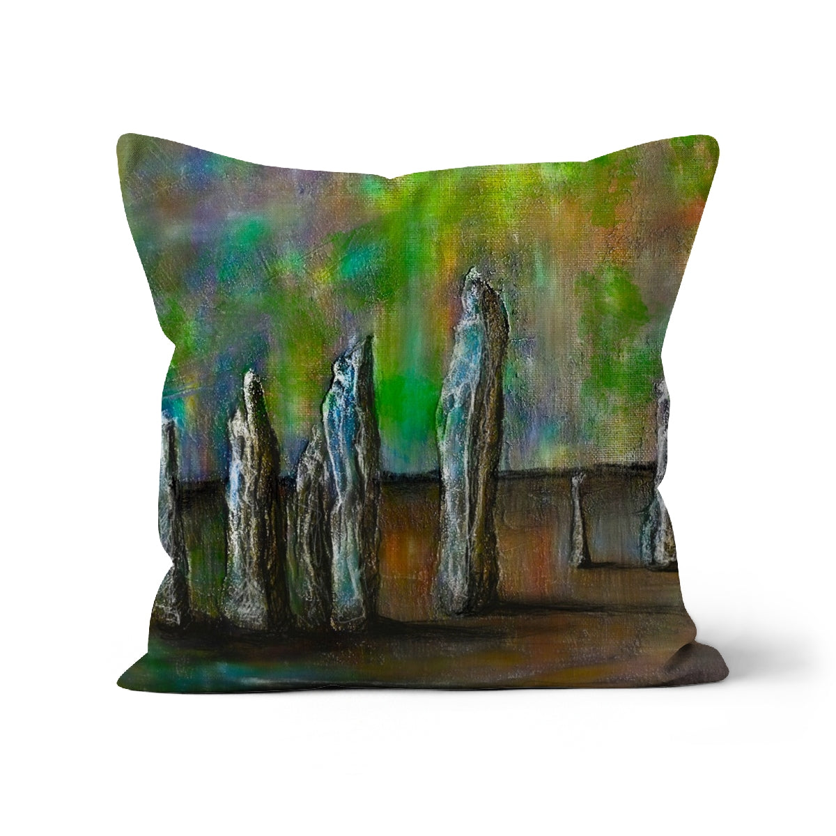 Callanish Northern Lights Art Gifts Cushion