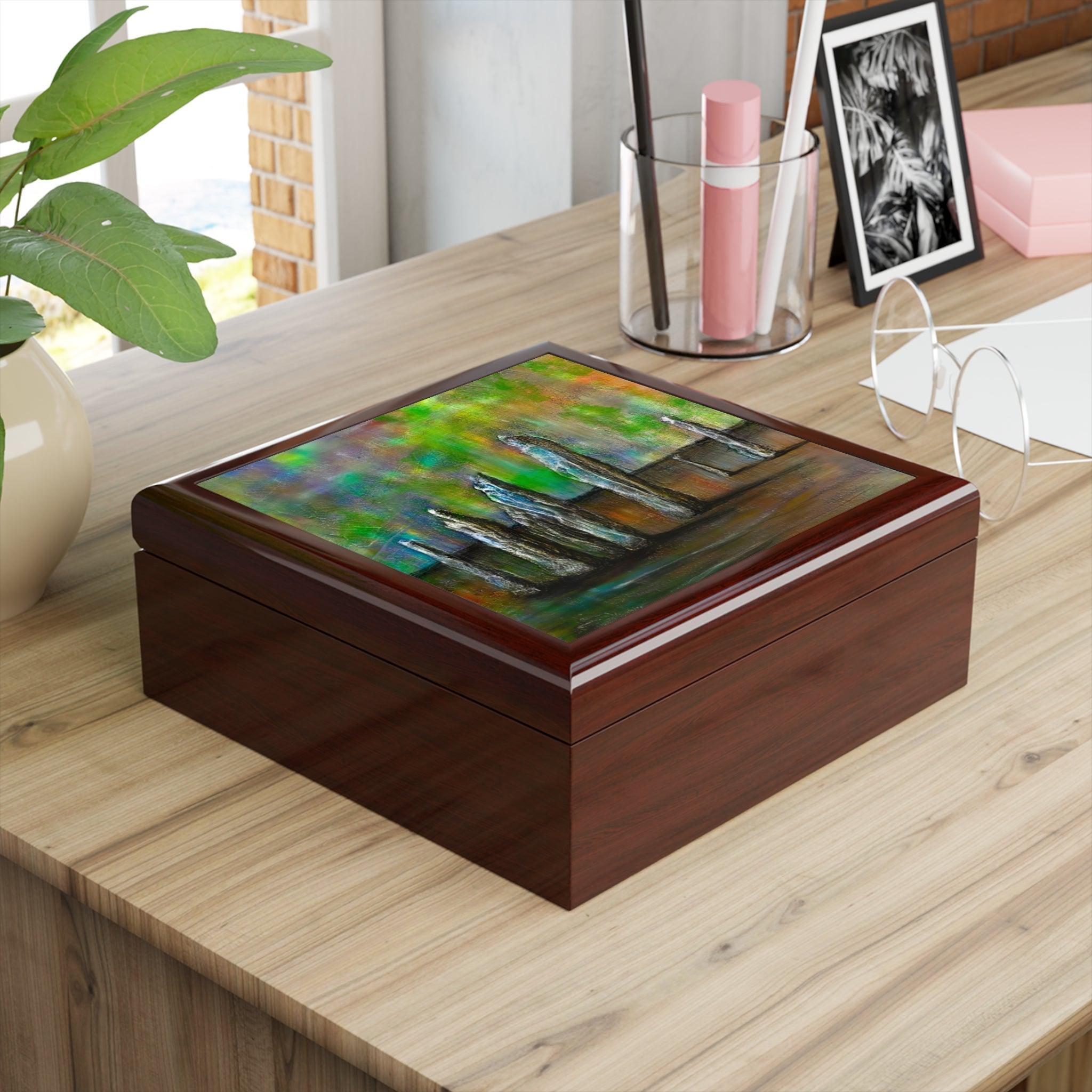 Callanish Northern Lights | Art Jewellery Box | Scotland