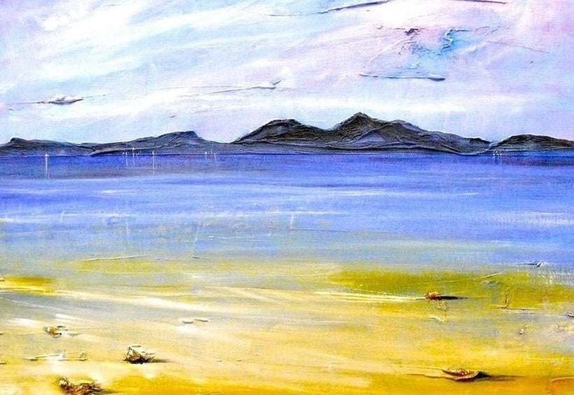 Camusdarach Beach Arisaig Art Prints from my Highlands & Lowlands Art Gallery Collection