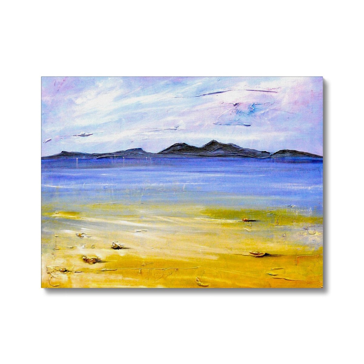 Camusdarach Beach Arisaig Painting | Canvas From Scotland