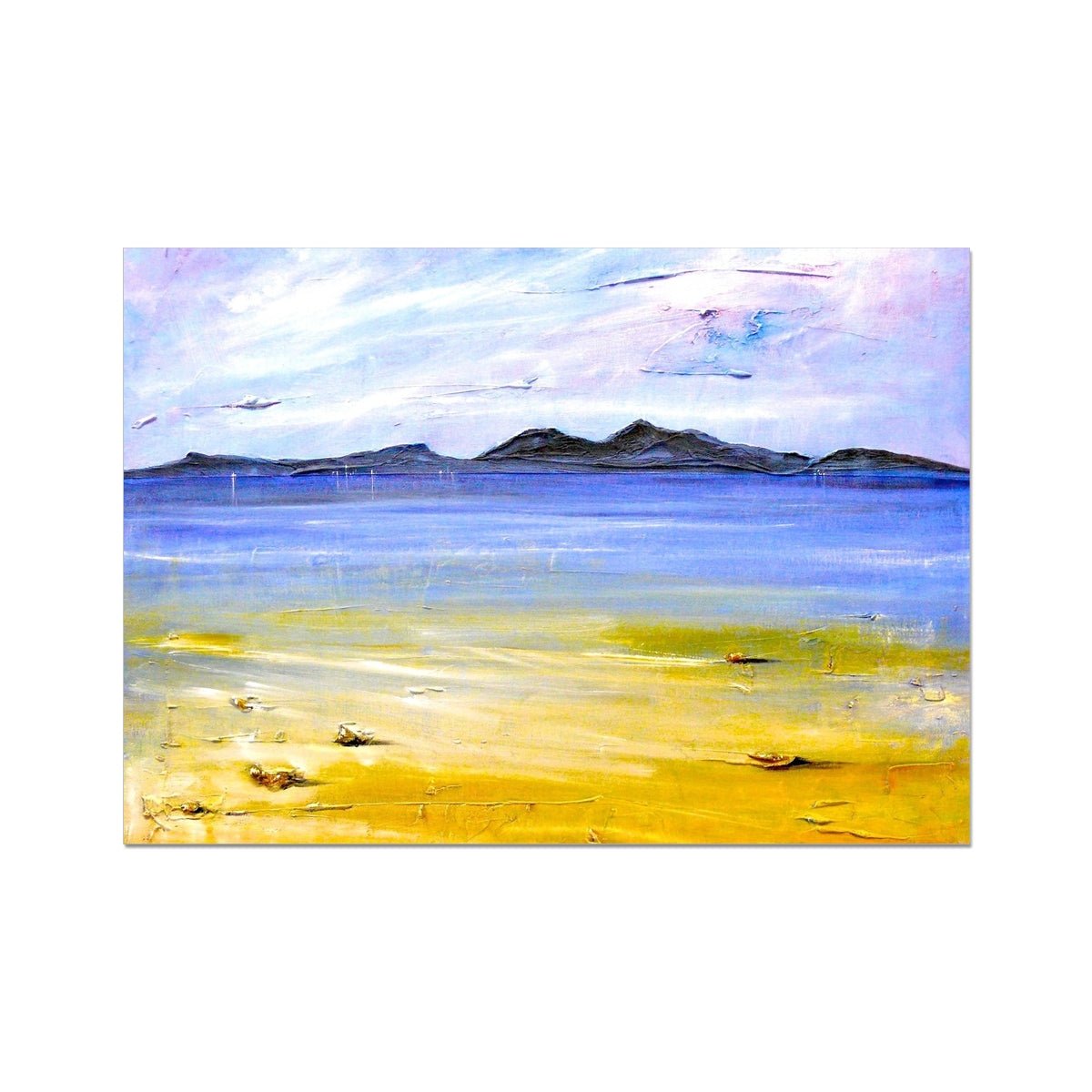 Camusdarach Beach Arisaig Painting | Fine Art Prints From Scotland