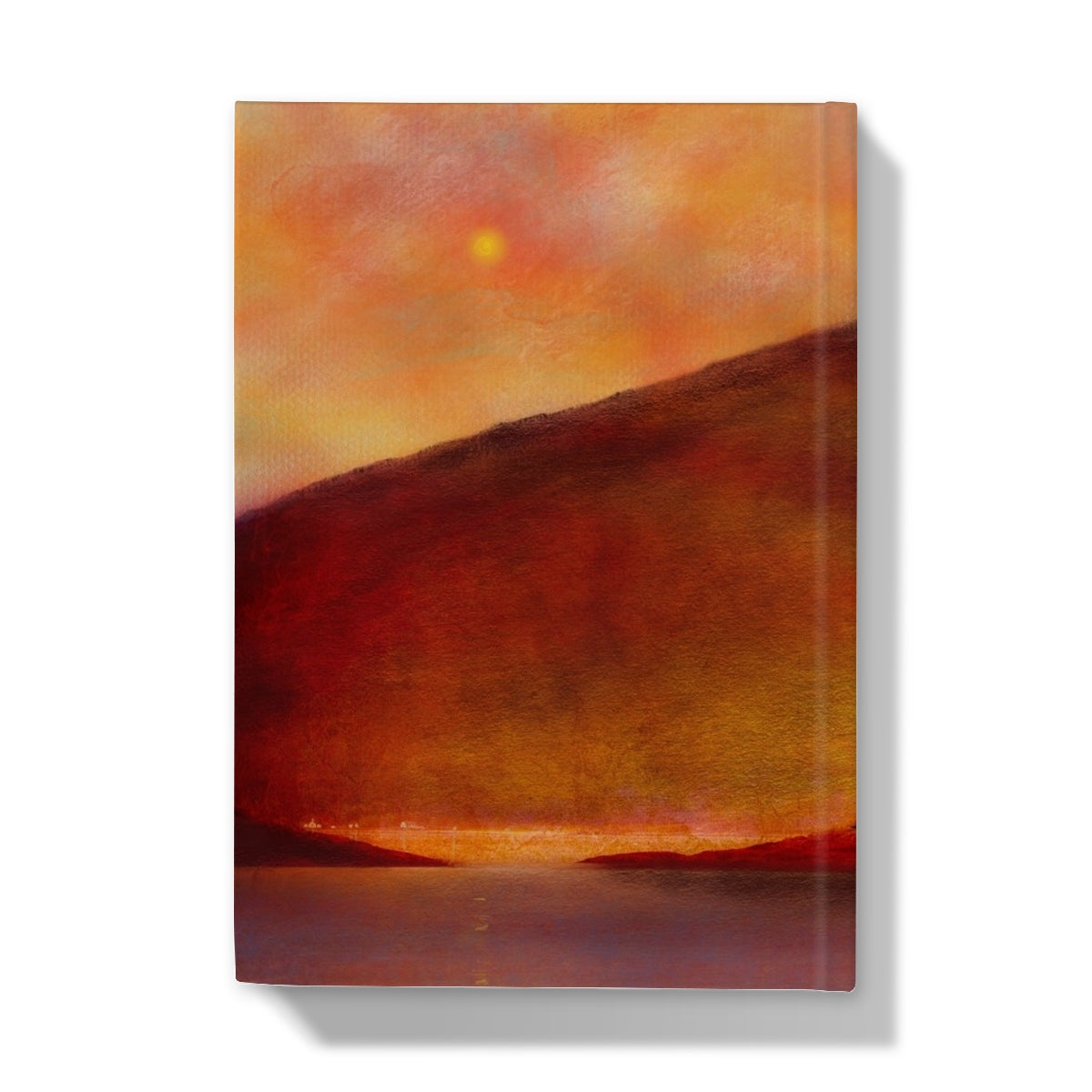 Castle Stalker Sunset Art Gifts Hardback Journal