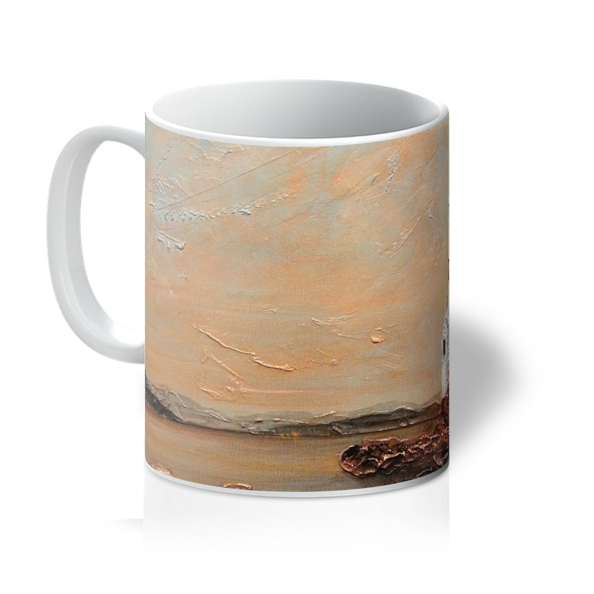 Cloch Lighthouse Dawn Art Gifts Mug