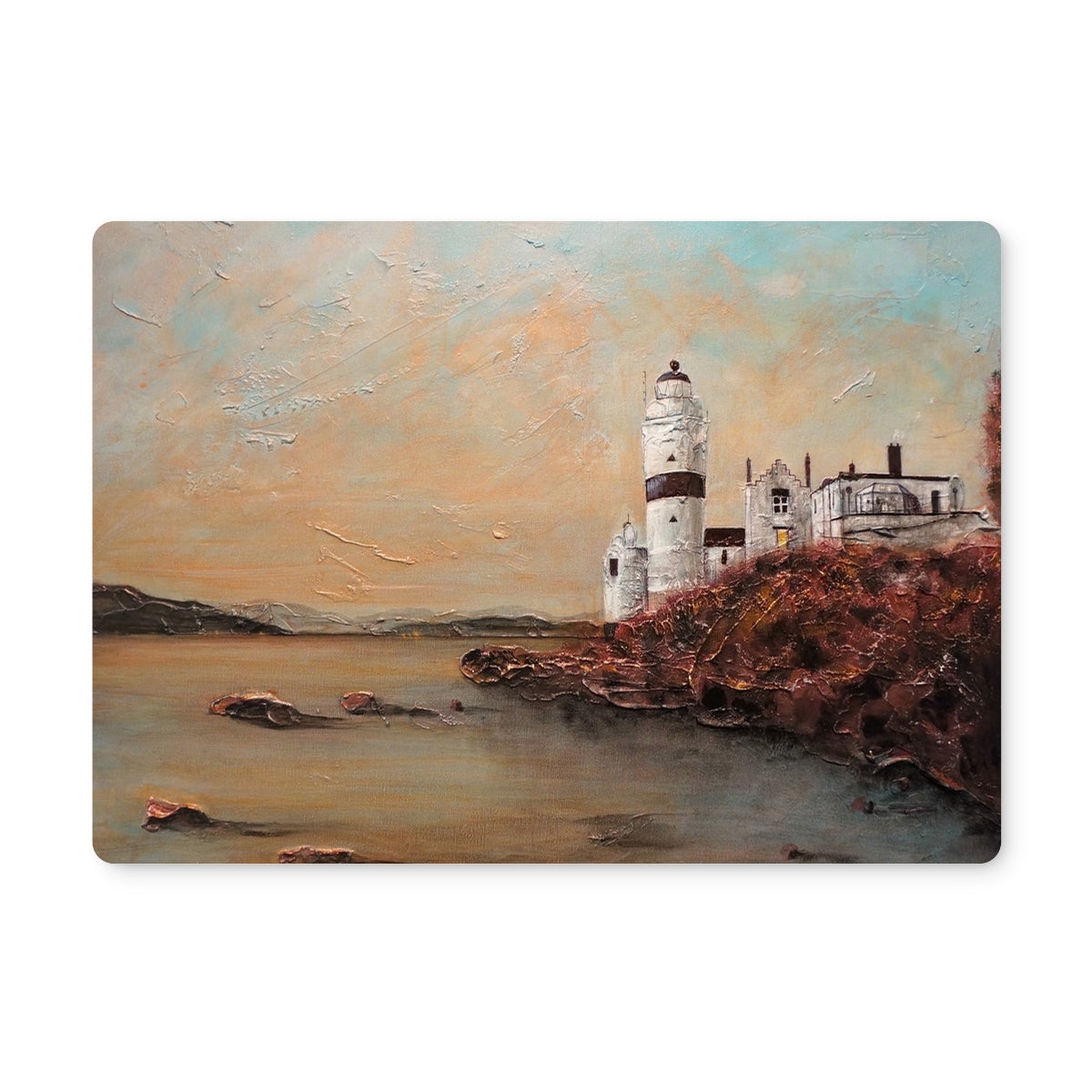 Cloch Lighthouse Dawn | Scottish Art Gifts | Placemat