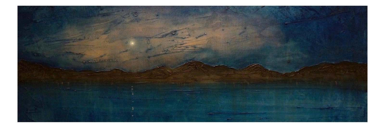 Clyde Prussian Moonlight | Panoramic Painting & Art Prints