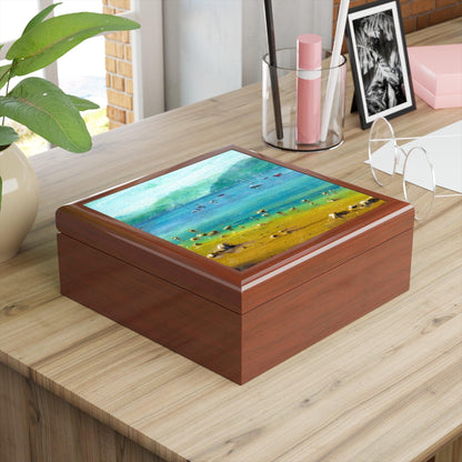 Clyde Summers Day | Art Jewellery Box | Scotland