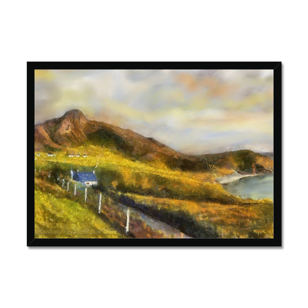 Coldbackie Painting | Framed Prints From Scotland