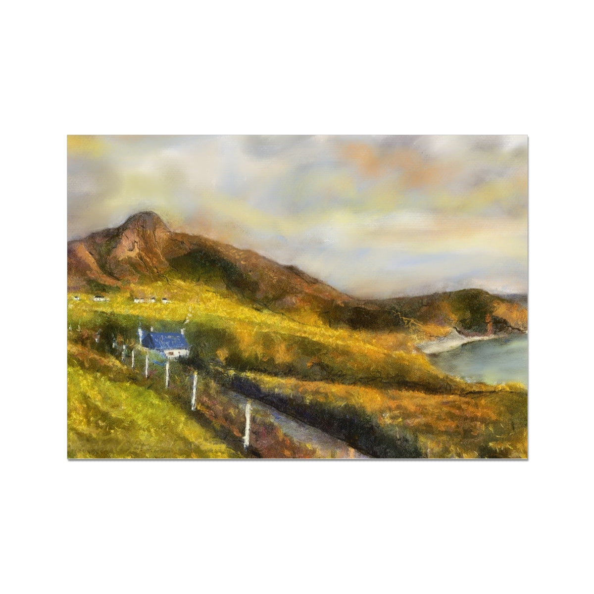 Coldbackie Painting Scotland | Signed Scottish Fine Art Prints