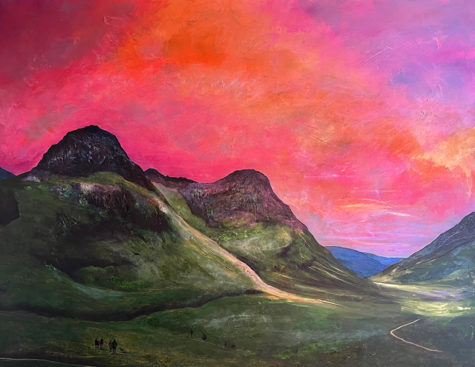 Commission Request Original Landscape Paintings From Scotland from my Scottish Artist Kevin Hunter Art Gallery Collection