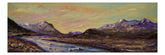 Cuillin Winter Skye | Panoramic Painting & Art Prints | Skye Art Gallery | Paintings, Prints, Homeware and Art Gifts From Scotland By Scottish Artist Kevin Hunter