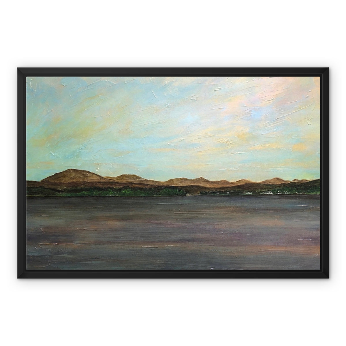 Rhu Painting | Framed Canvas From Scotland