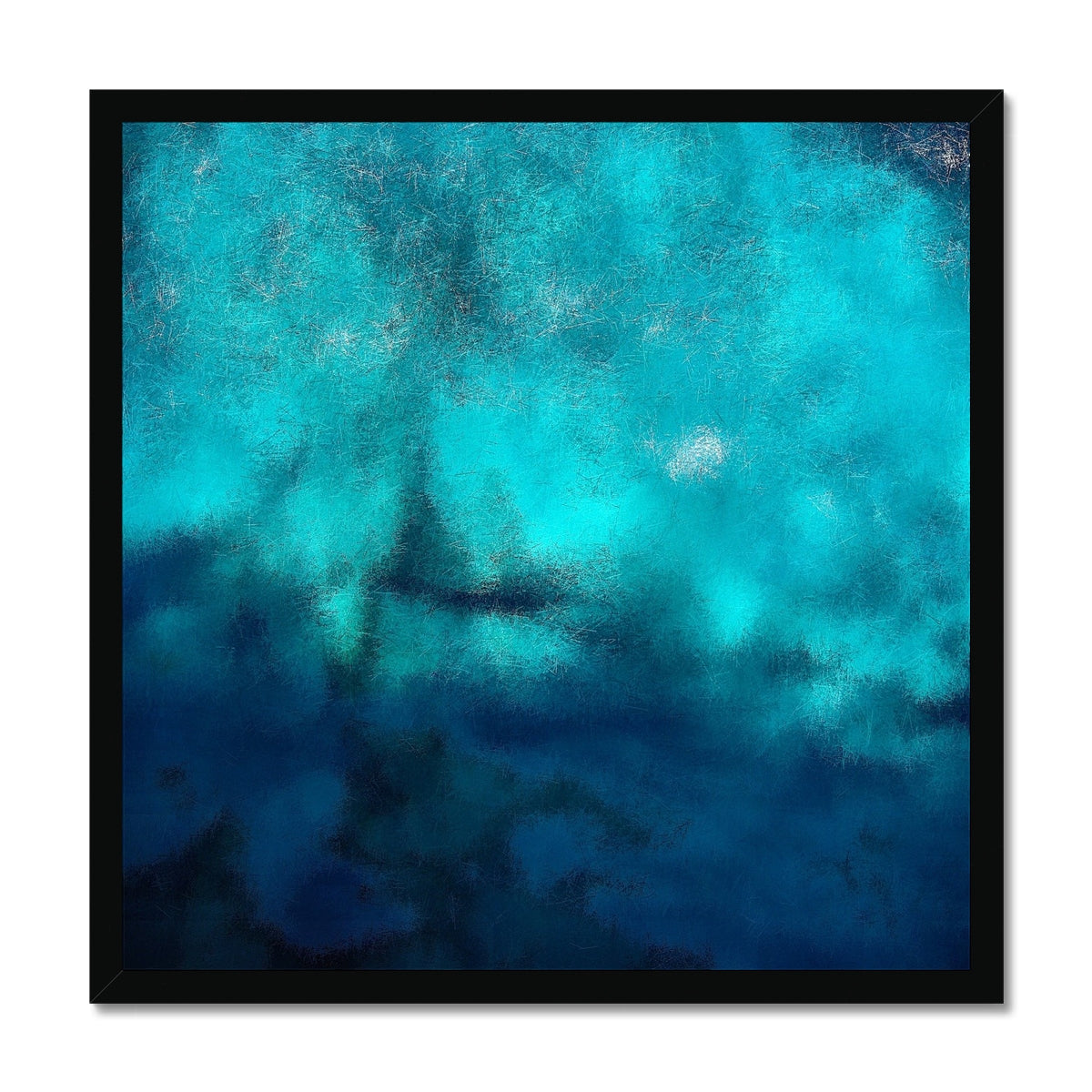 Diving Off Kos Greece Painting | Framed Prints From Scotland