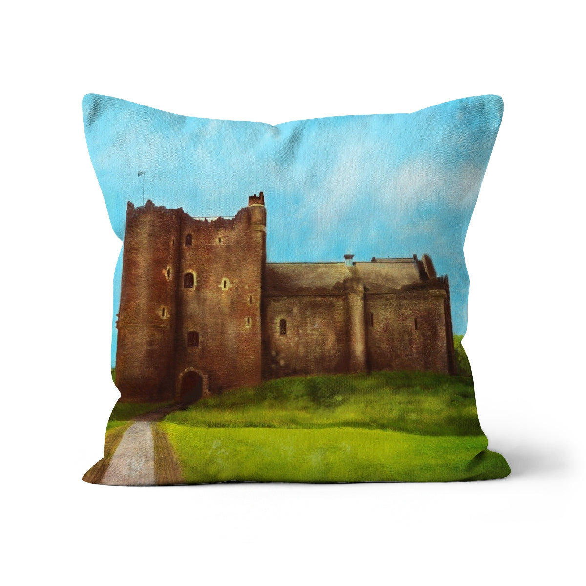 Doune Castle Art Gifts Cushion