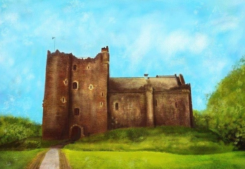 Doune Castle Art Prints from my Historic & Iconic Art Gallery Collection