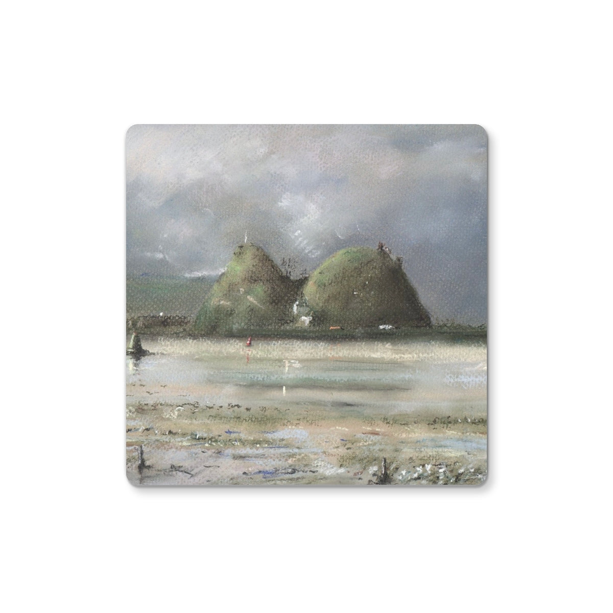 Dumbarton Rock | Scottish Art Gifts | Coaster