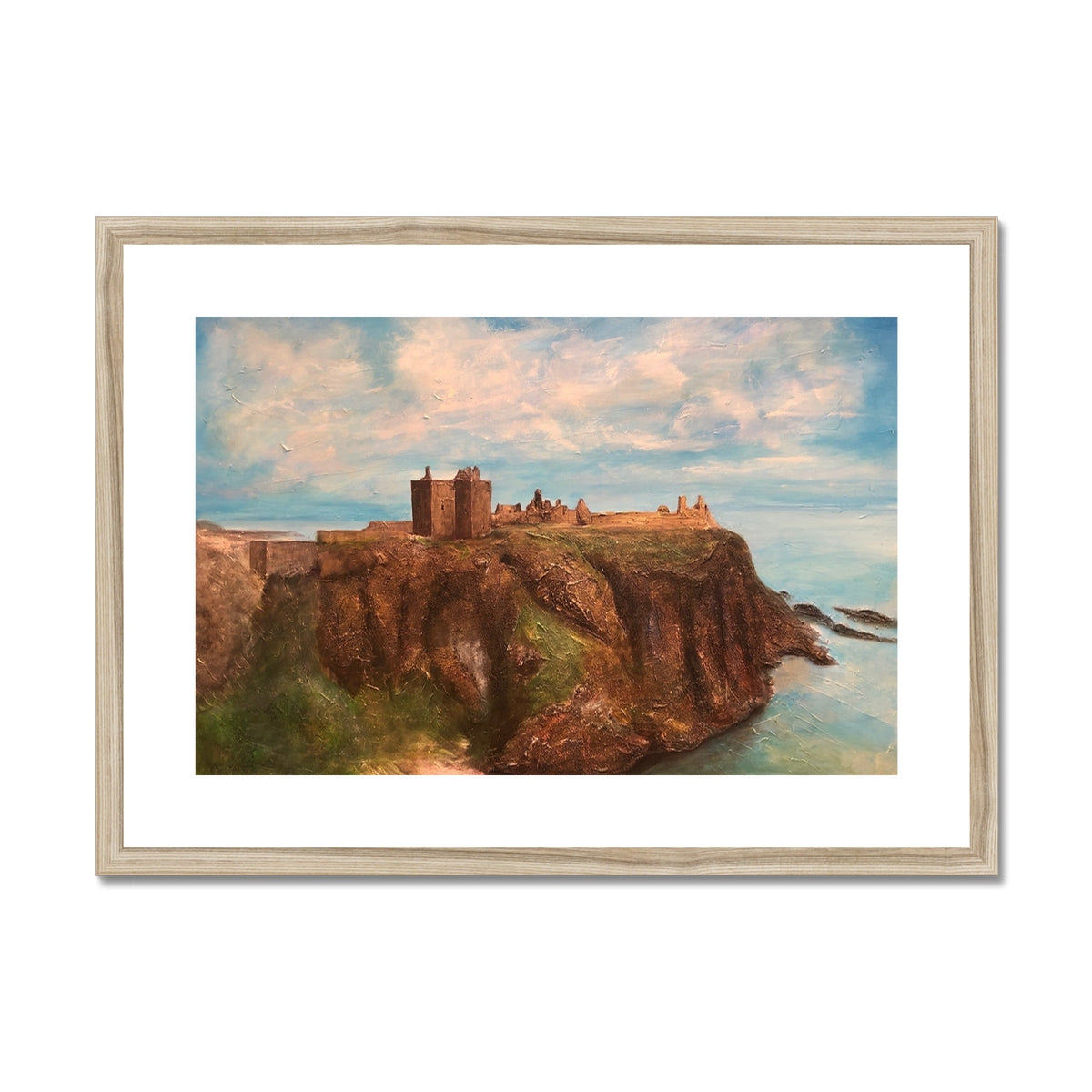 Dunnottar Castle Painting | Framed & Mounted Prints From Scotland