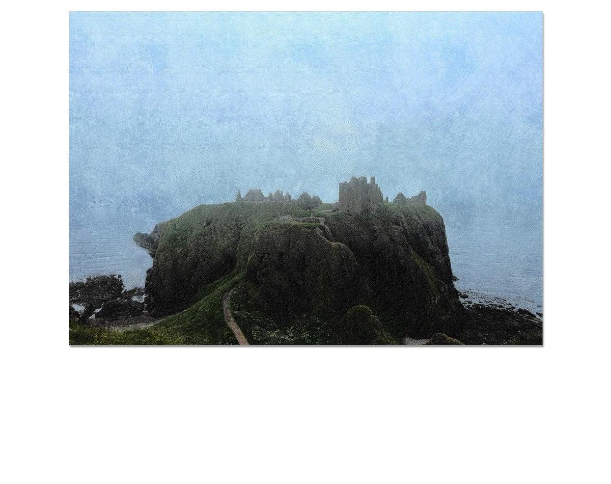 Dunnottar Castle Mist-art-painting-scotland