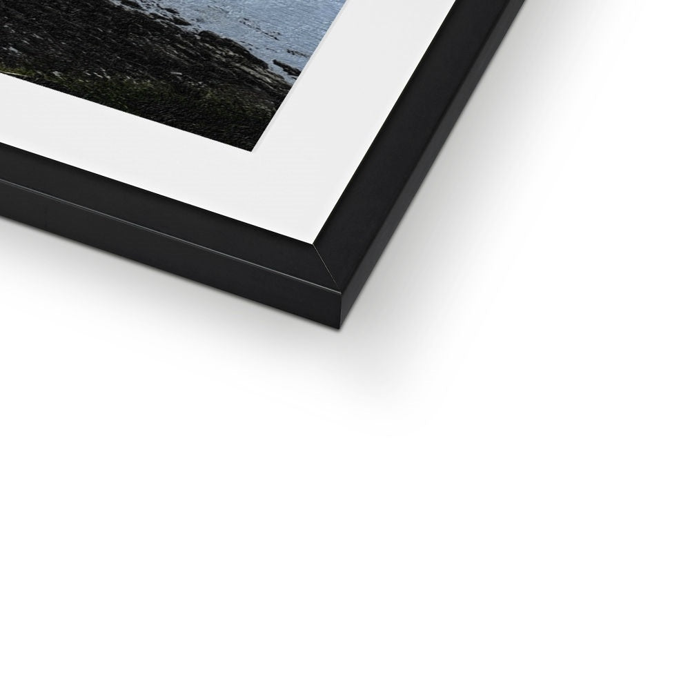 Dunnottar Castle Mist Painting | Framed & Mounted Prints From Scotland