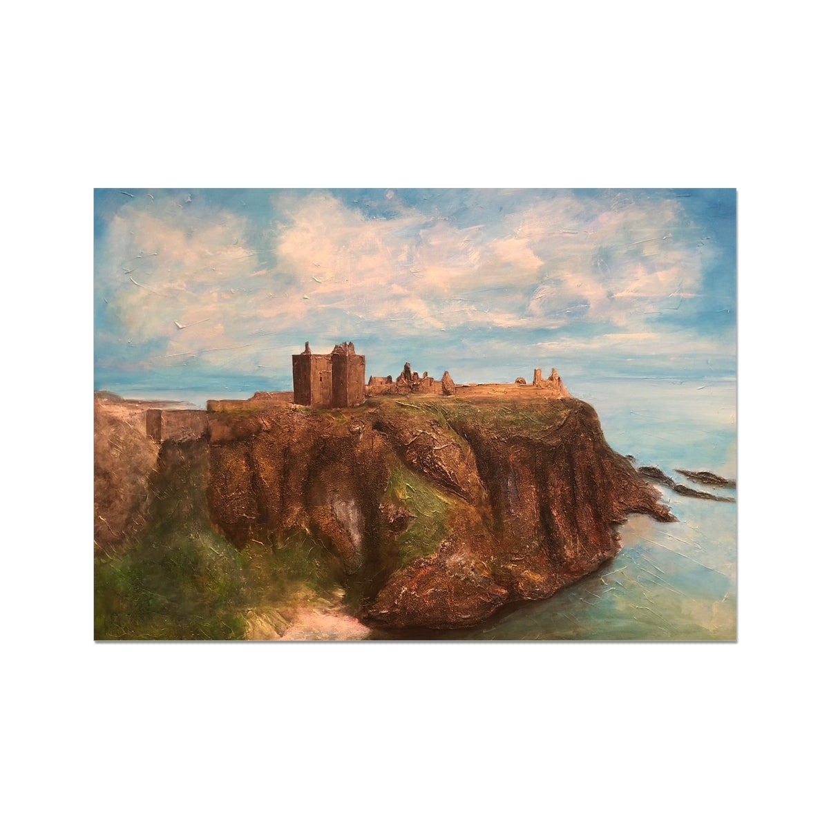 Dunnottar Castle Painting | Fine Art Prints From Scotland