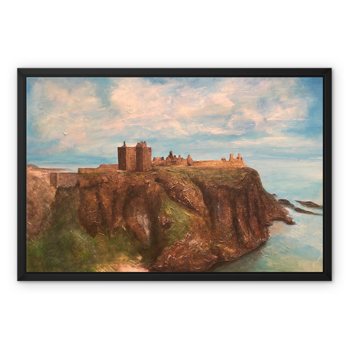 Dunnottar Castle Painting | Framed Canvas Prints From Scotland