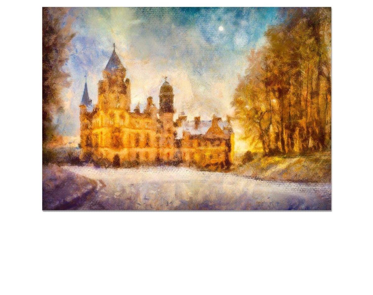 Dunrobin Castle Moonlight Art Prints from my Historic & Iconic Art Gallery Collection