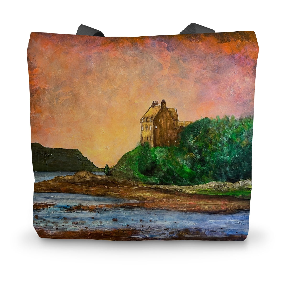 Duntrune Castle Art Gifts Canvas Tote Bag