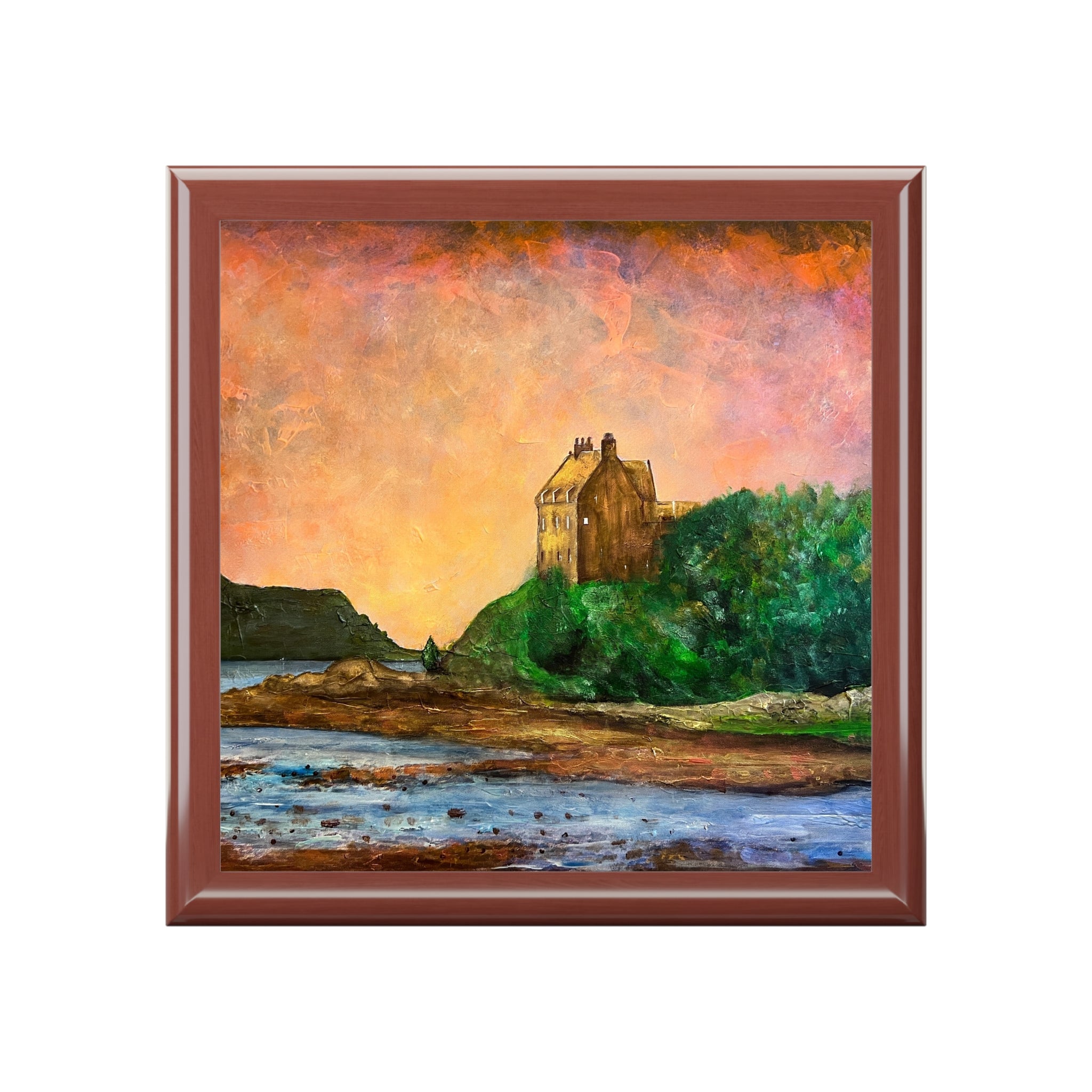 Duntrune Castle | Art Jewellery Box | Scotland-Historic & Iconic Scotland Art Gallery