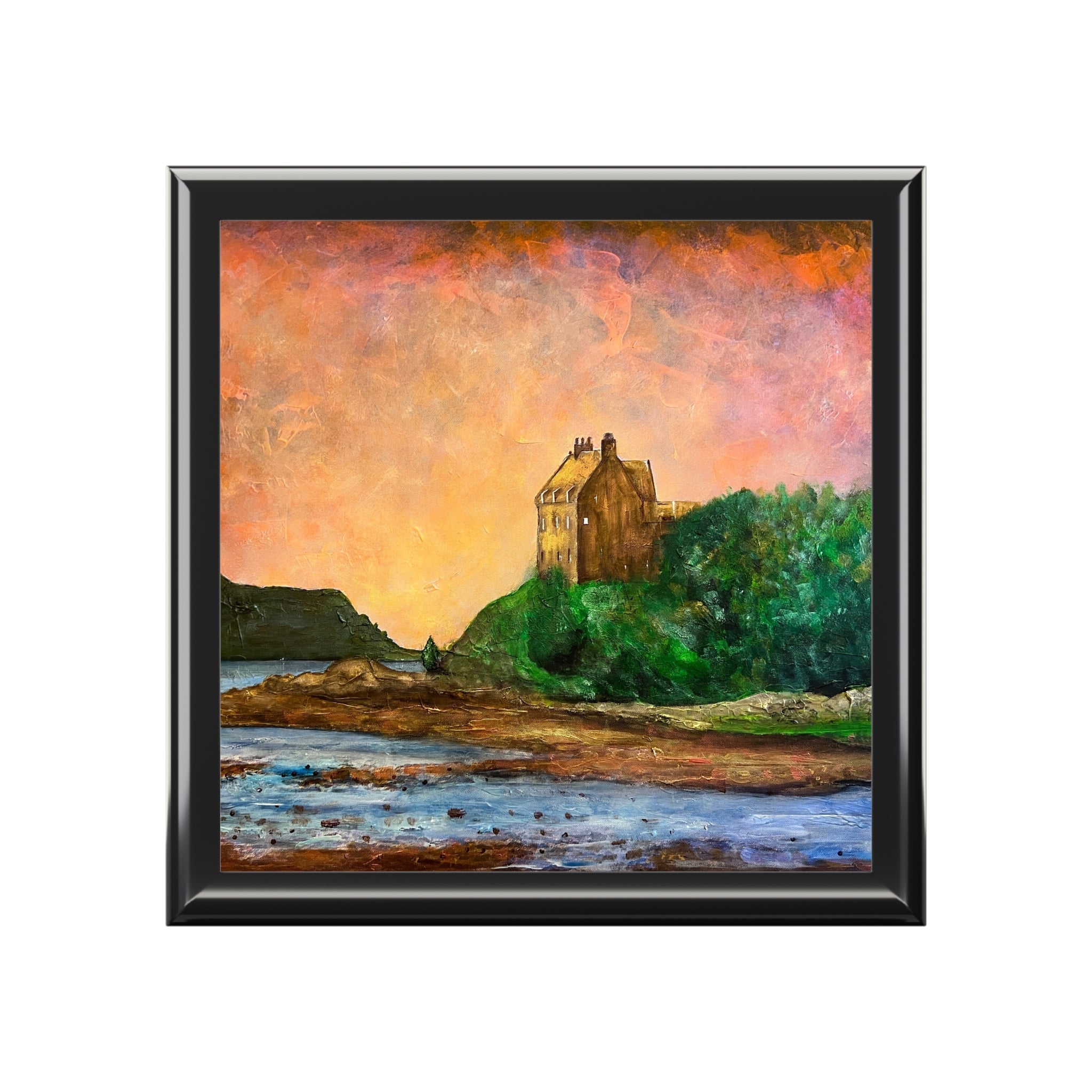 Duntrune Castle | Art Jewellery Box | Scotland-Historic & Iconic Scotland Art Gallery