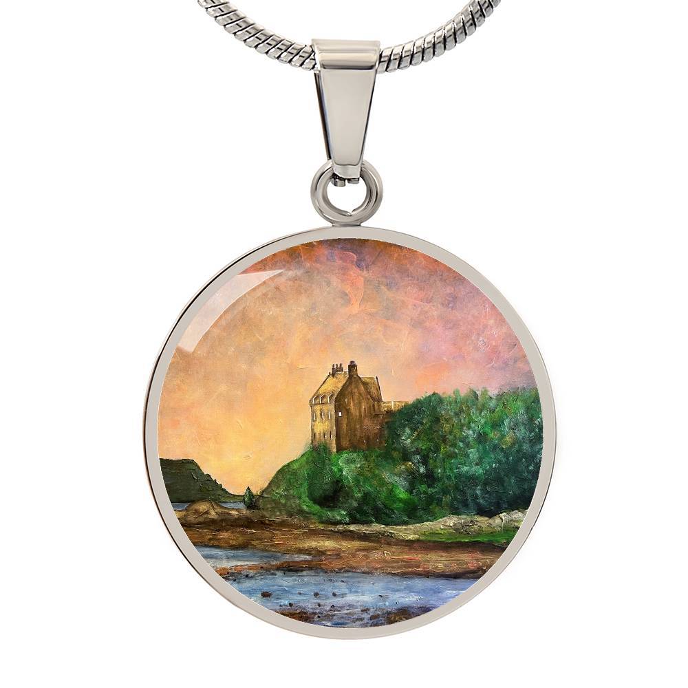 Duntrune Castle | Scottish Art Jewelry | Luxury Designer Necklace