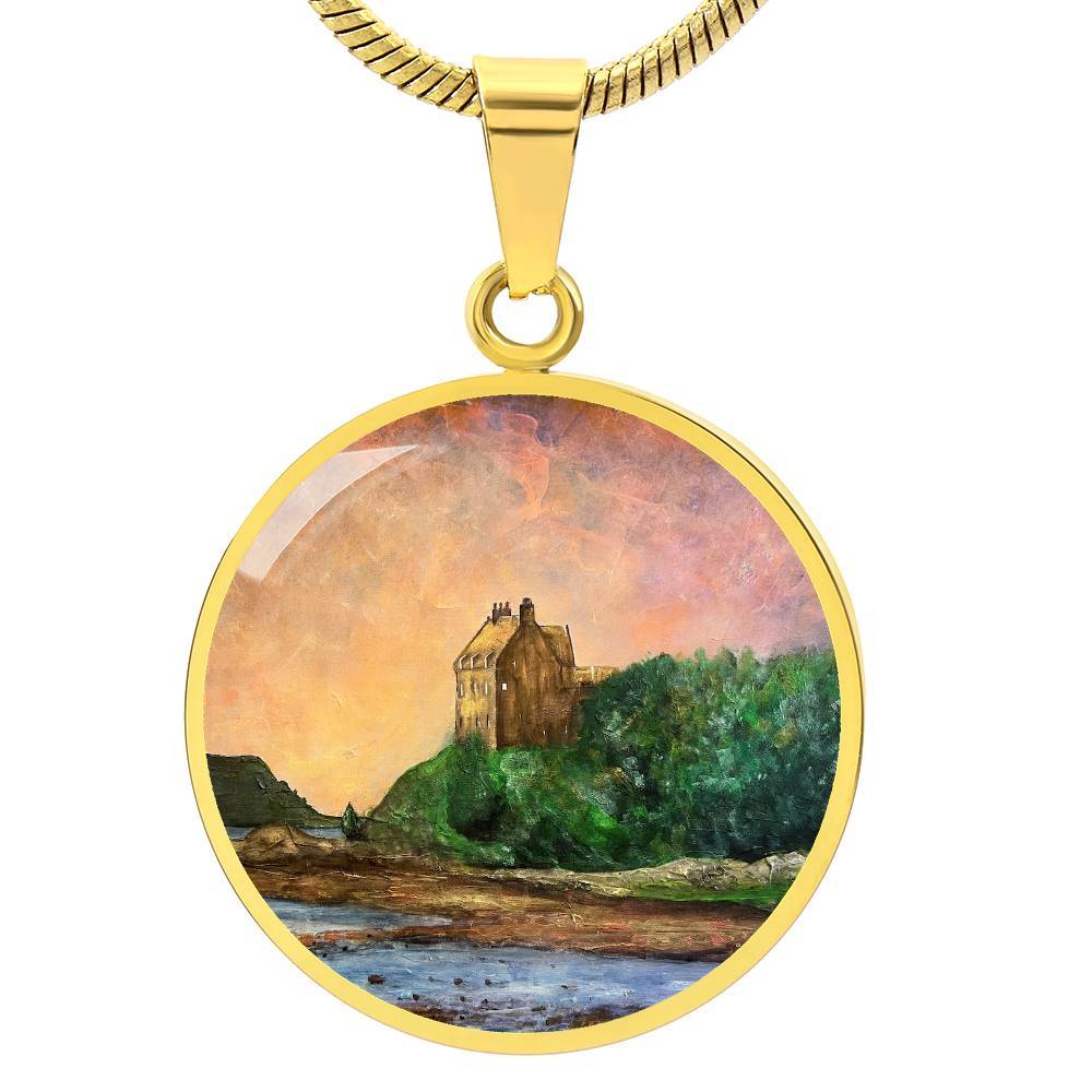 Duntrune Castle | Scottish Art Jewelry | Luxury Designer Necklace