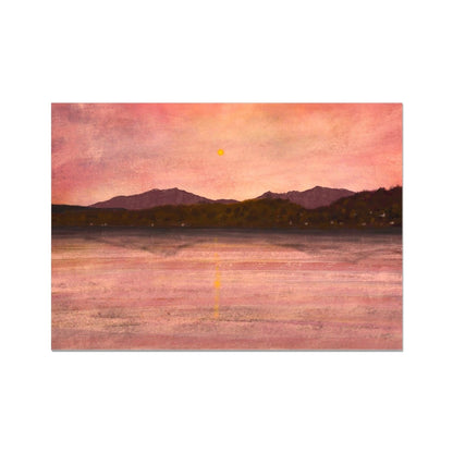 Dusk Over Arran &amp; Bute Prints