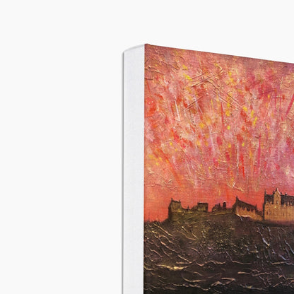 Edinburgh Castle Fireworks Art Eco Canvas-Edinburgh &amp; Glasgow Art Gallery