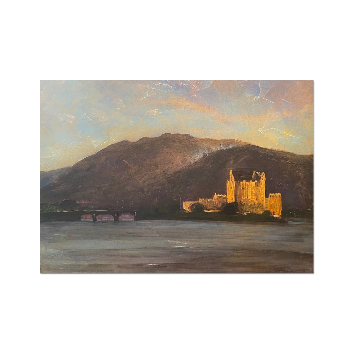 Eilean Donan Castle Prints | Historic & Iconic Scotland Art Gallery | Paintings, Prints, Homeware and Art Gifts From Scotland By Scottish Artist Kevin Hunter