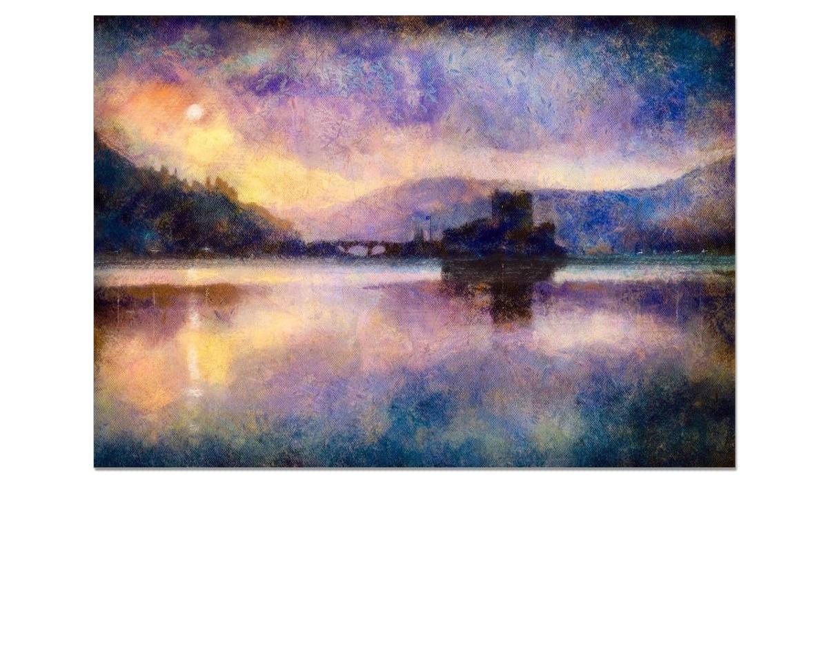 Eilean Donan Castle Moonlight Art Prints from my Historic & Iconic Art Gallery Collection