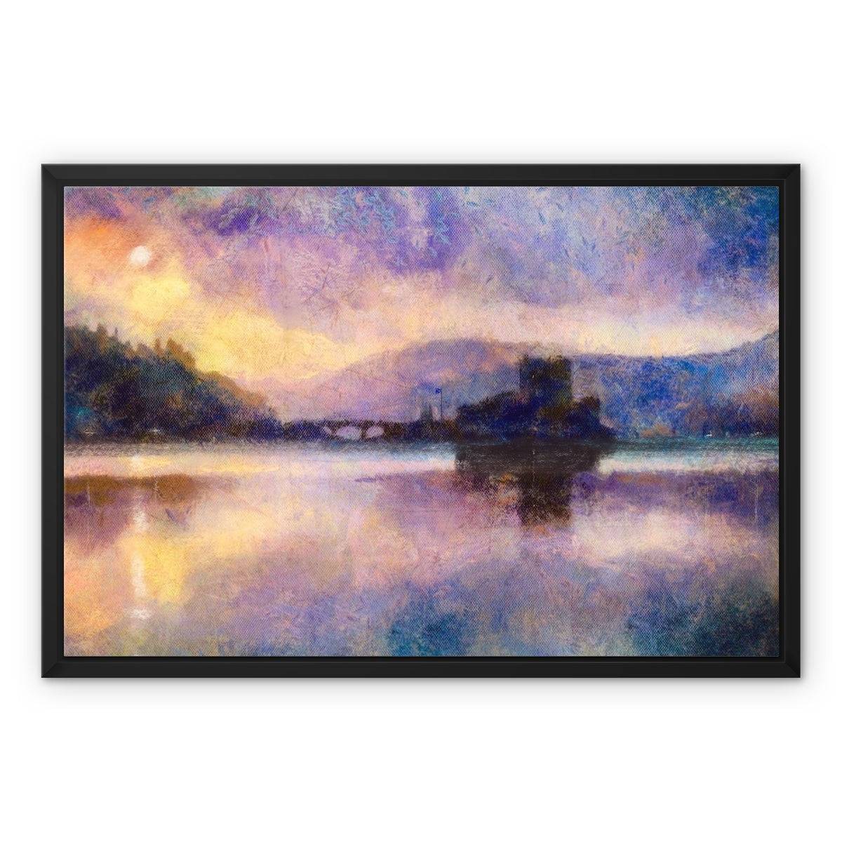 Eilean Donan Castle Moonlight Painting | Framed Canvas From Scotland