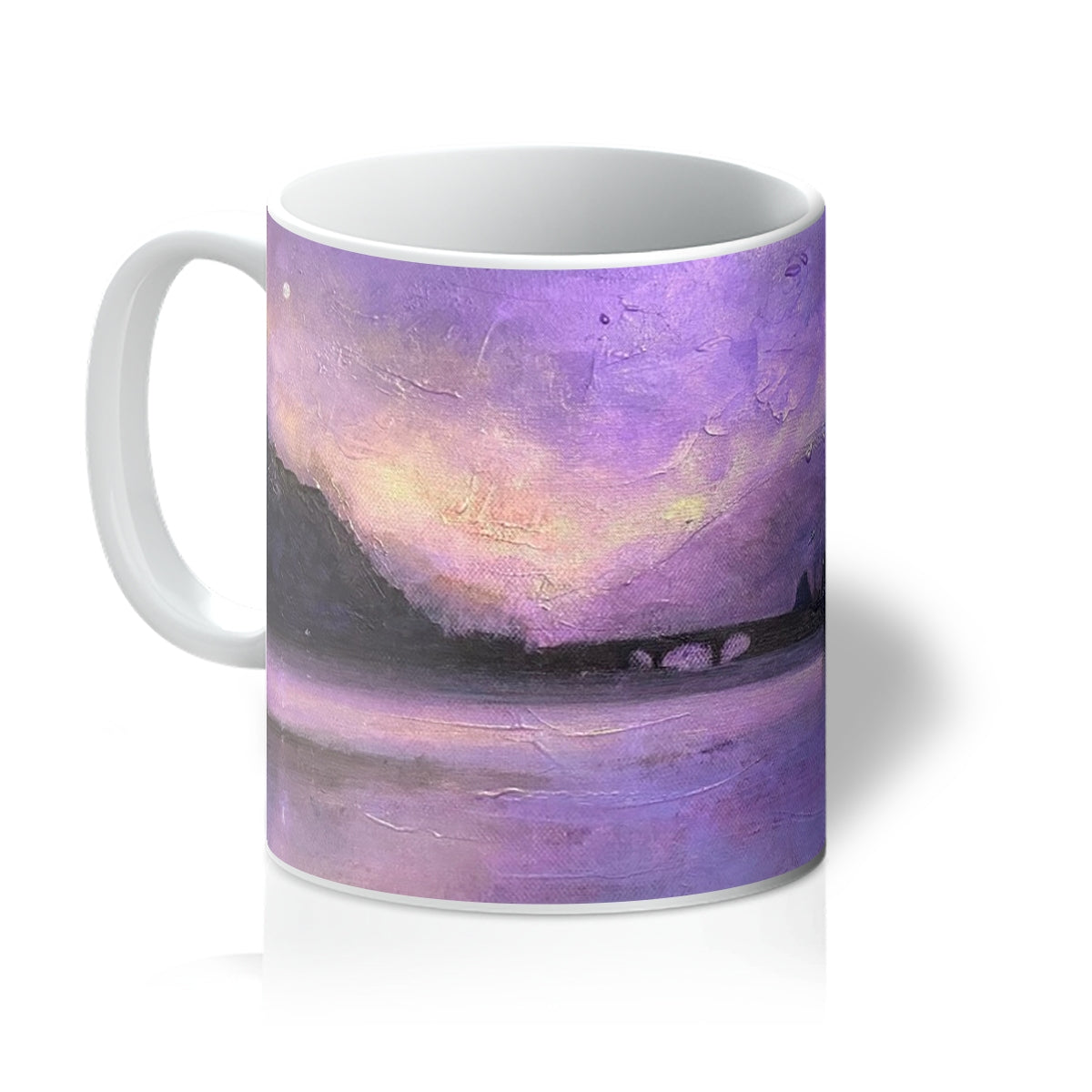 Eilean Donan Castle Moonset Art Gifts Mug