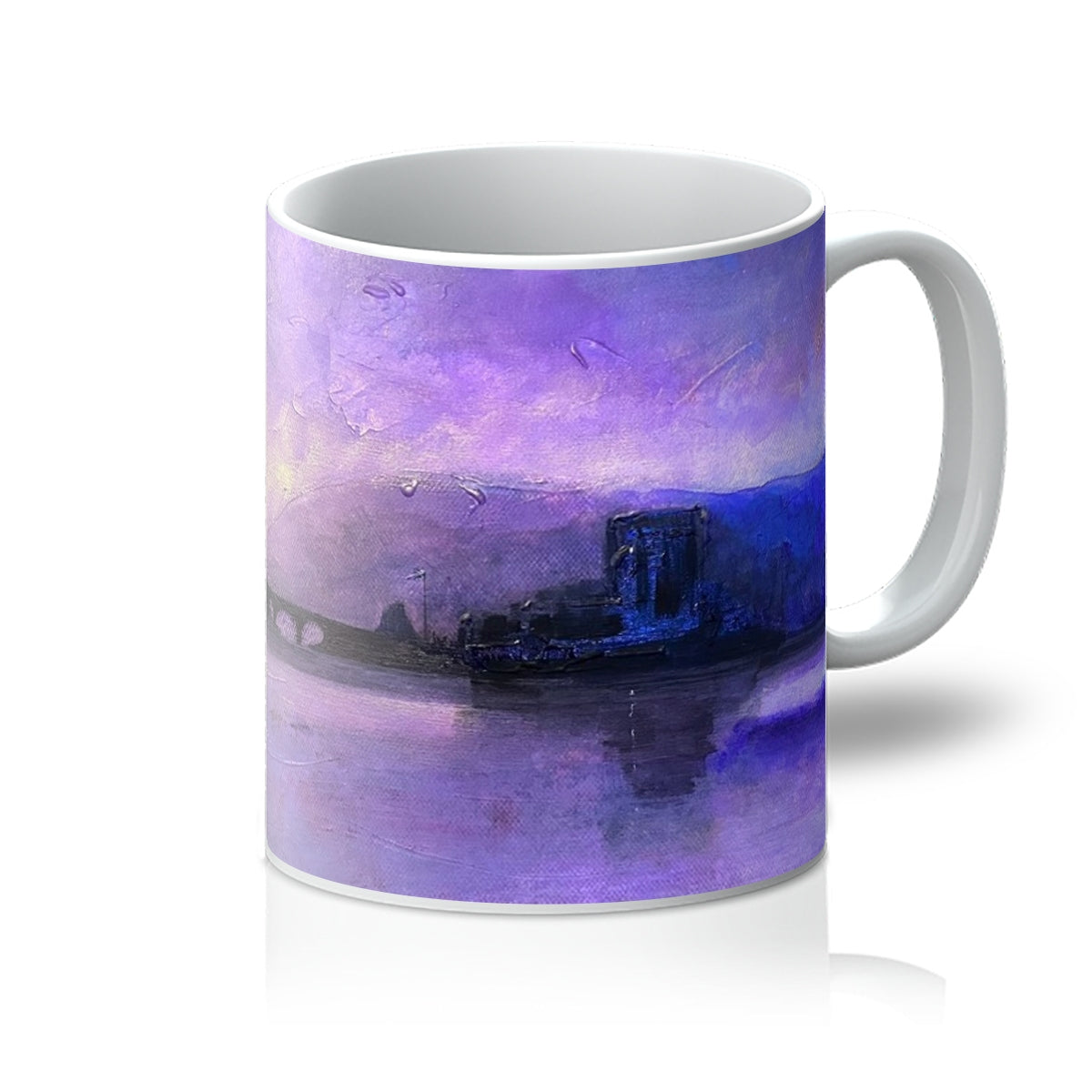 Eilean Donan Castle Moonset Art Gifts Mug