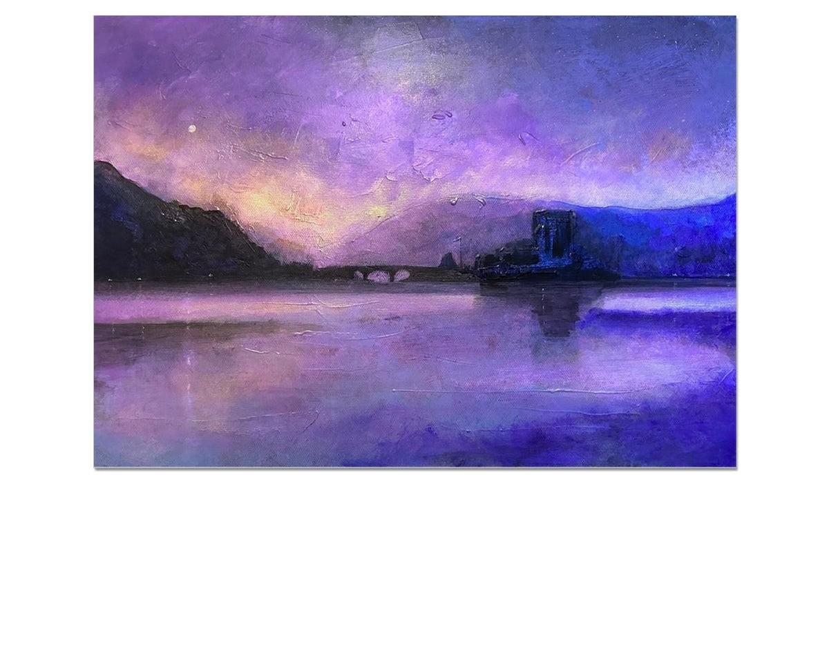 Eilean Donan Castle Moonset Art Prints from my Historic & Iconic Art Gallery Collection