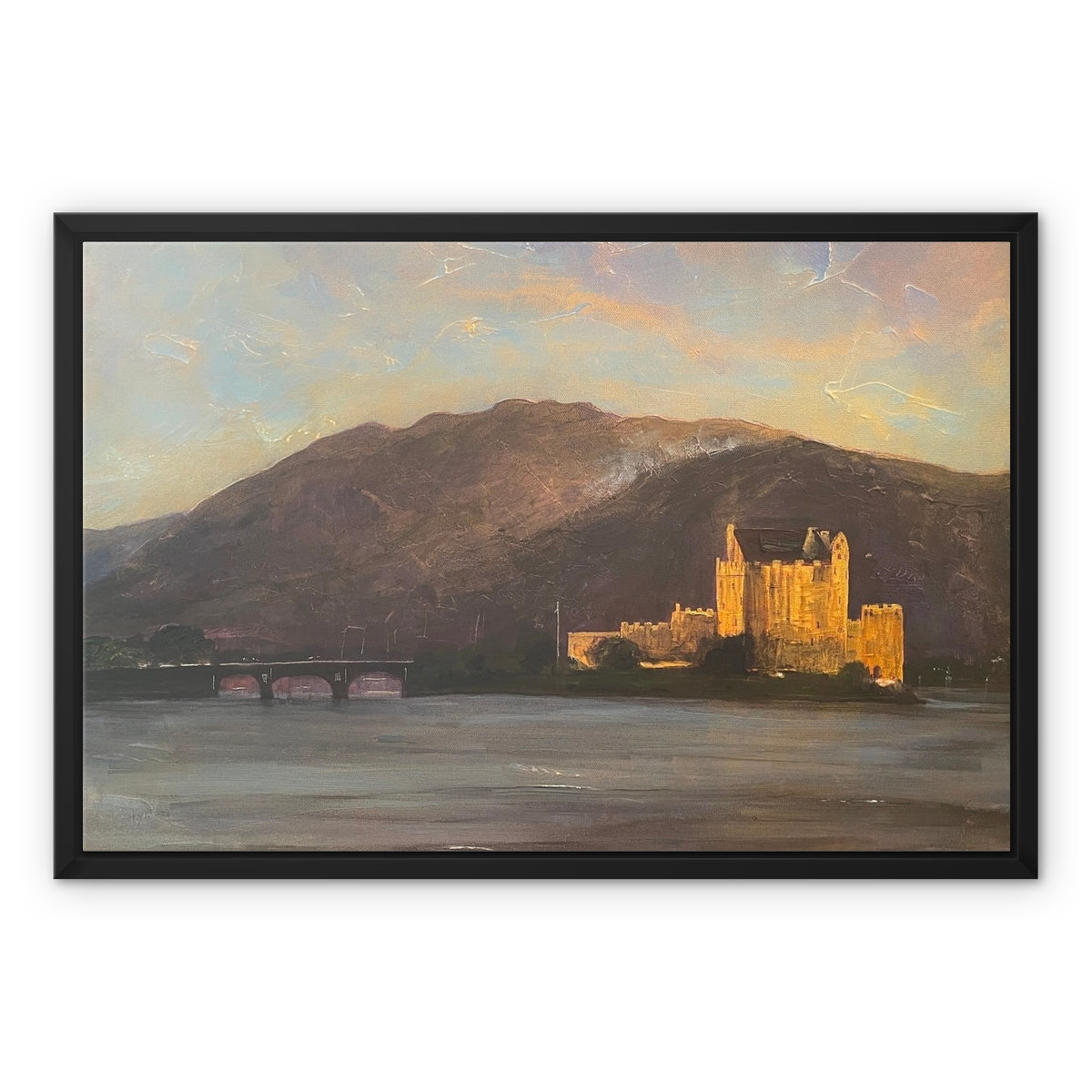 Eilean Donan Castle Painting | Framed Canvas From Scotland